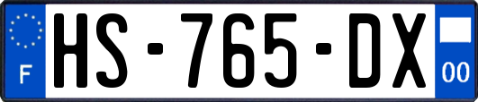 HS-765-DX