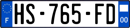 HS-765-FD