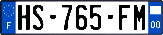 HS-765-FM
