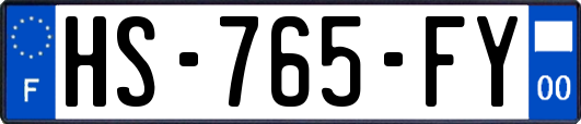 HS-765-FY