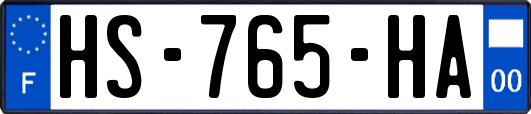 HS-765-HA