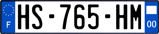 HS-765-HM