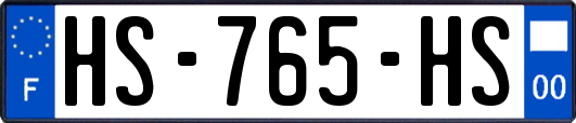 HS-765-HS