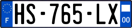 HS-765-LX