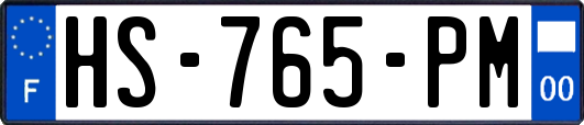 HS-765-PM