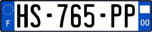 HS-765-PP