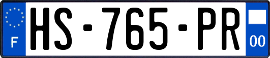 HS-765-PR