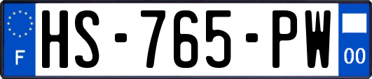 HS-765-PW