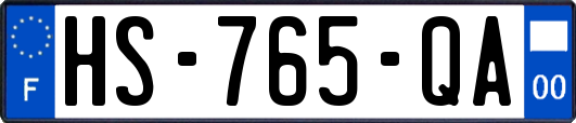 HS-765-QA