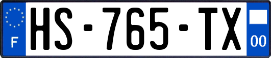 HS-765-TX