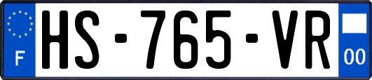 HS-765-VR