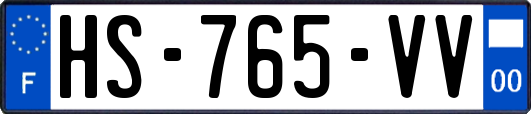HS-765-VV