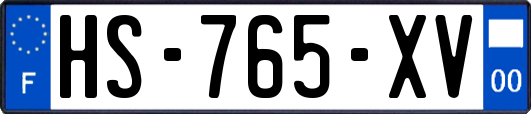 HS-765-XV