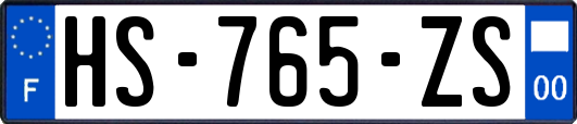 HS-765-ZS