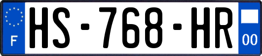 HS-768-HR
