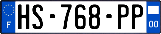 HS-768-PP