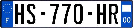 HS-770-HR