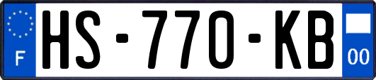 HS-770-KB