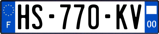 HS-770-KV