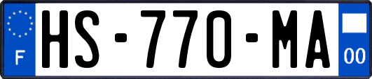 HS-770-MA