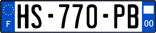 HS-770-PB