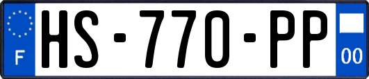 HS-770-PP
