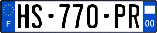 HS-770-PR