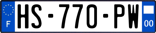 HS-770-PW