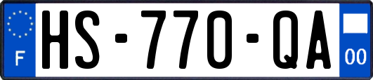 HS-770-QA