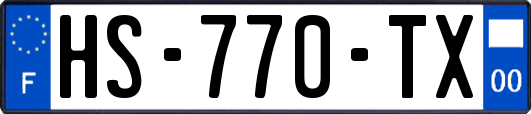 HS-770-TX