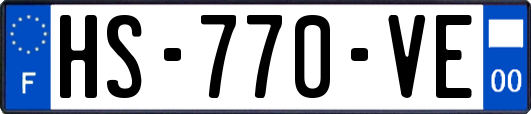 HS-770-VE