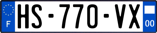 HS-770-VX
