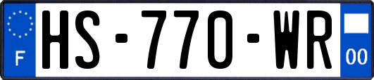 HS-770-WR