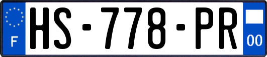 HS-778-PR