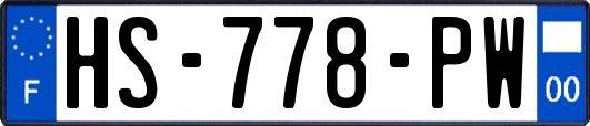HS-778-PW