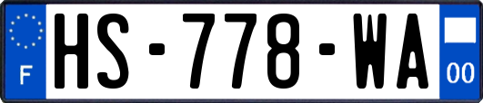 HS-778-WA