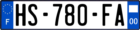HS-780-FA