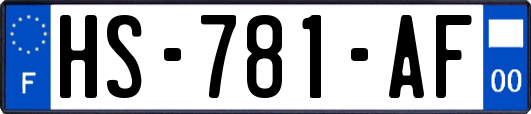 HS-781-AF