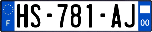 HS-781-AJ