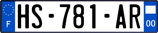HS-781-AR