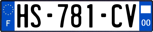 HS-781-CV