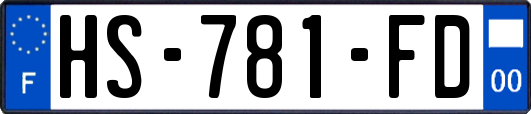 HS-781-FD