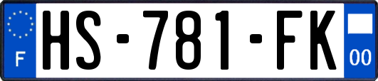 HS-781-FK