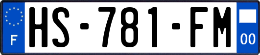 HS-781-FM