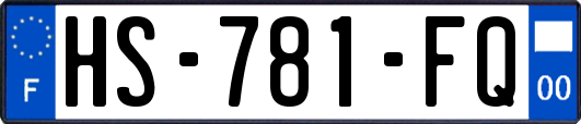 HS-781-FQ