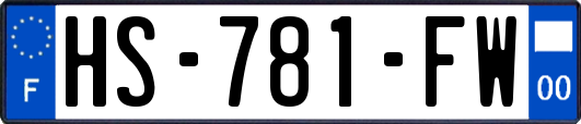 HS-781-FW