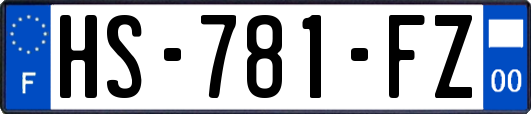 HS-781-FZ