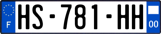 HS-781-HH