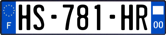 HS-781-HR