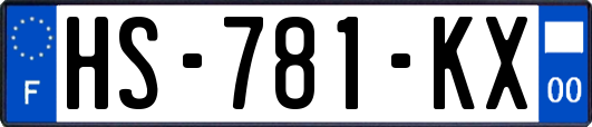 HS-781-KX